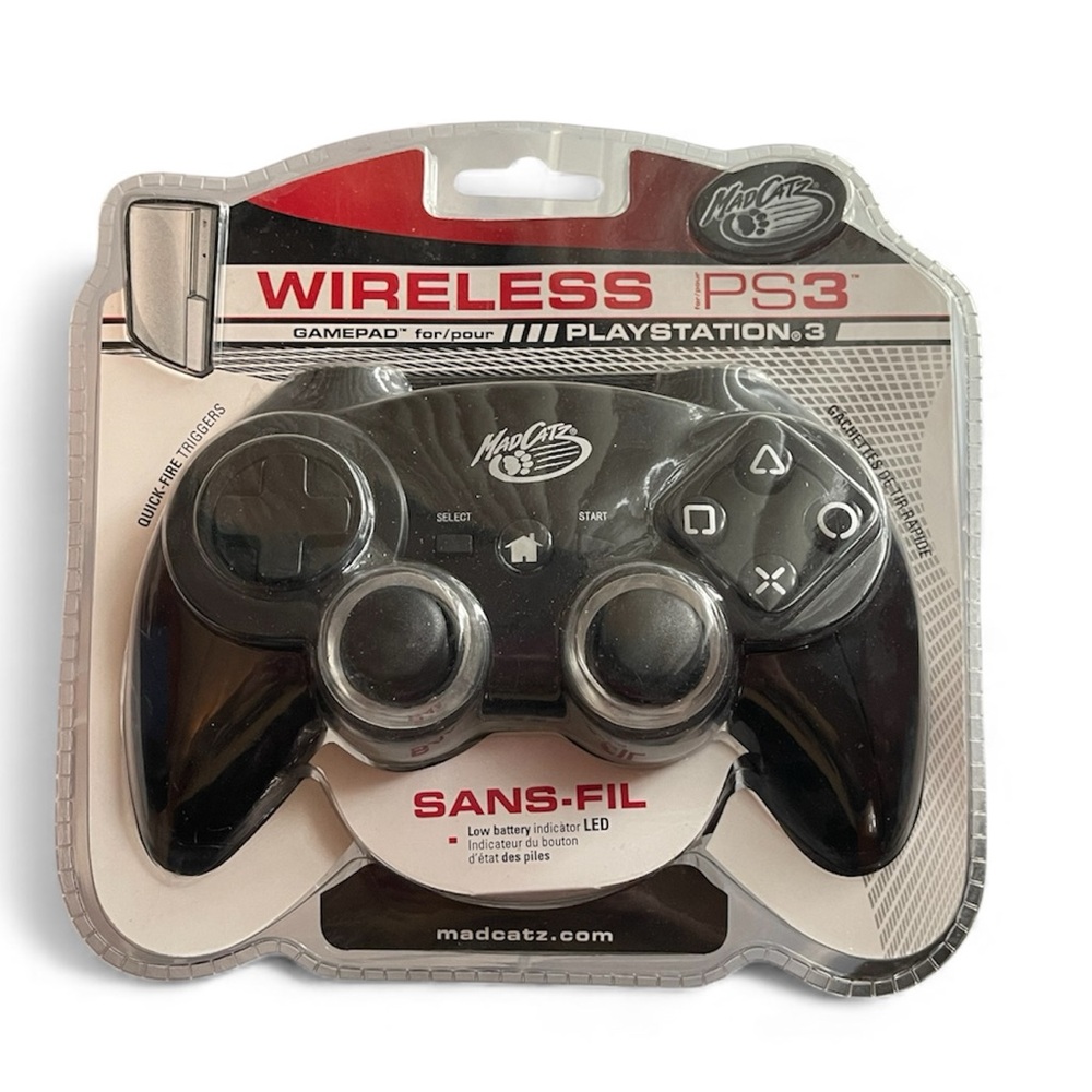 MadCatz Wireless PS3 Controller - Black